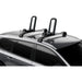 Thule Hull-a-Port Aero kayak carrier rack foldable j-style black Thule  - Dynamic Drive