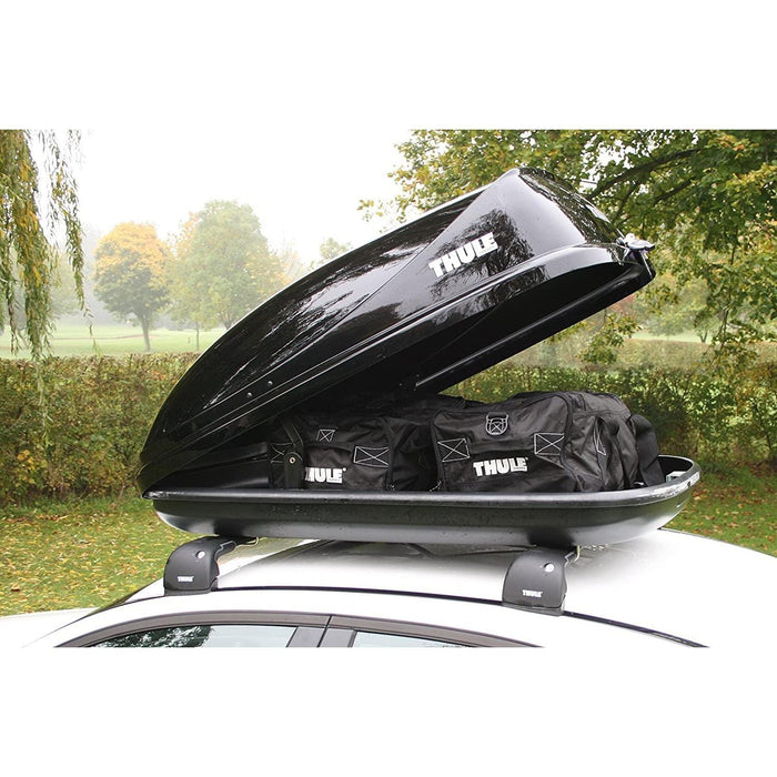 Thule Ocean 80 Car Roof Box Gloss Black Finish 320 Litre Thule  - Dynamic Drive