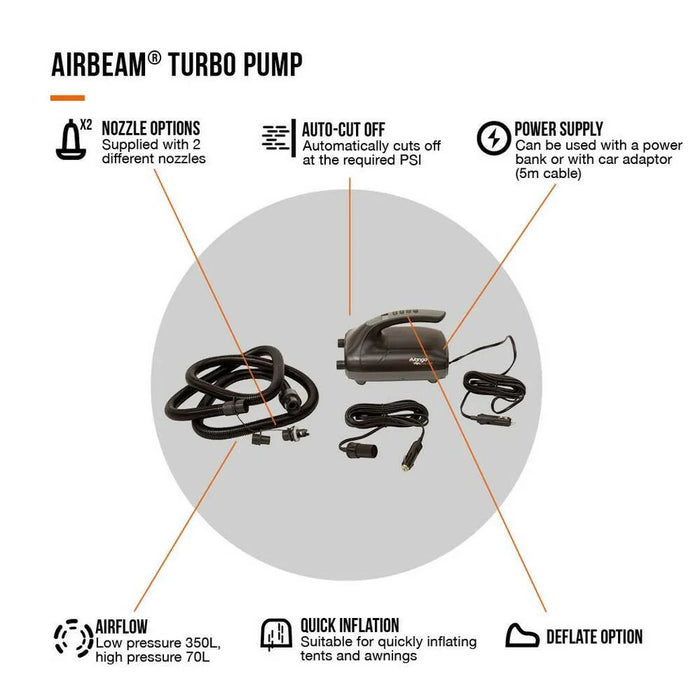 Vango Airbeam Turbo Pump - Phantom Vango  - Dynamic Drive