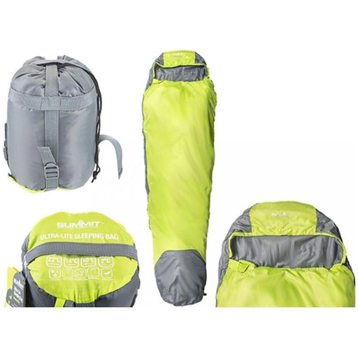 Ultra Lite Sleeping Bag 600g 1-2 Season Summit  - Dynamic Drive