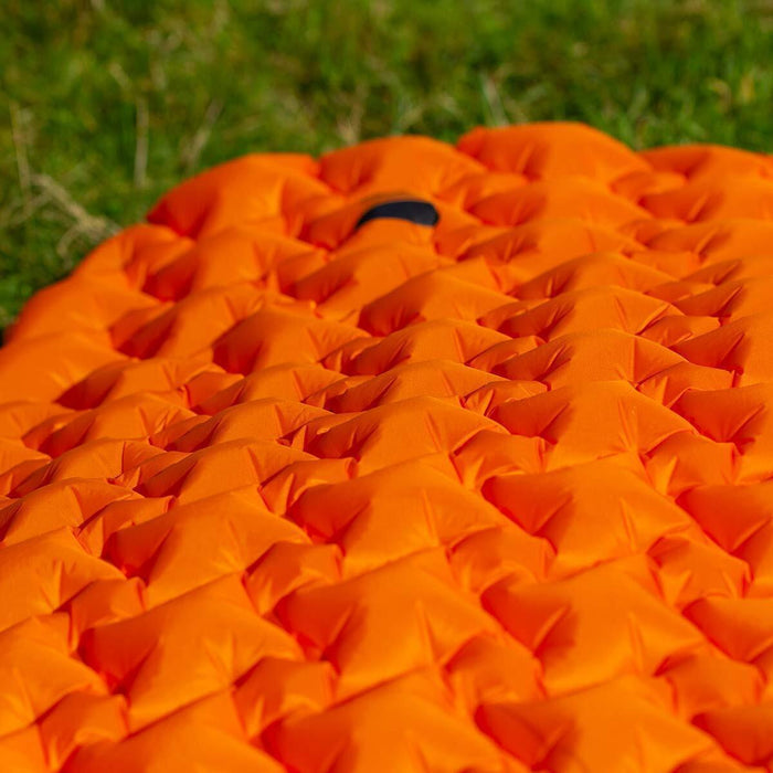 Vango Aotrom Short 5cm Sleeping Mat Orange Single Camping Backpacking Vango  - Dynamic Drive