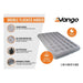 Vango Double Flocked Inflatable Airbed - Nocturne Grey Camping Vango  - Dynamic Drive