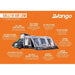 Vango Galli III Low Campervan Drive Away Inflatable Air Beam Awning VW T5 T6 Vango  - Dynamic Drive