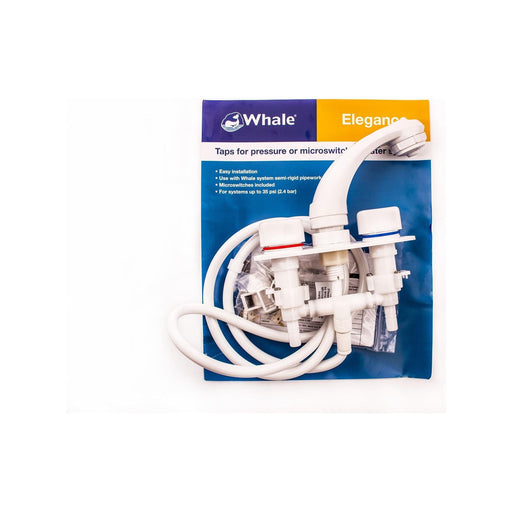 Whale Elegance Mixer Tap & Shower White RT2500 Whale  - Dynamic Drive