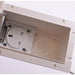 White External 13 amp Socket Outlet Box Caravan Motorhome campervan PO119w Powerpart  - Dynamic Drive