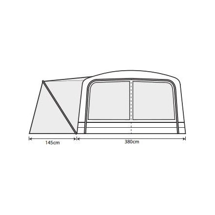 Outdoor Revolution Airedale 6.0SE Air Tent Oxygen Inflatable Family 6+4 Berth Outdoor Revolution  - Dynamic Drive