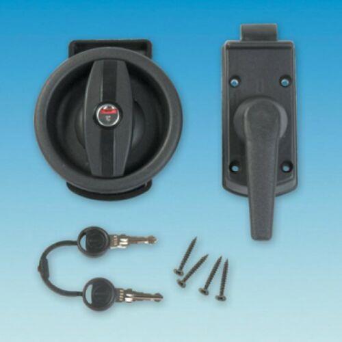 Upgrade Your Caravan/Motorhome Security with Vecam Right-Hand Door Lock Set Including Barrel and Keys - PO390 PLS  - Dynamic Drive