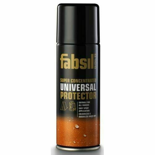 Fabsil Gold Waterproofer 200ml Aerosol Spray On Fabric Waterproofing - UK Camping And Leisure