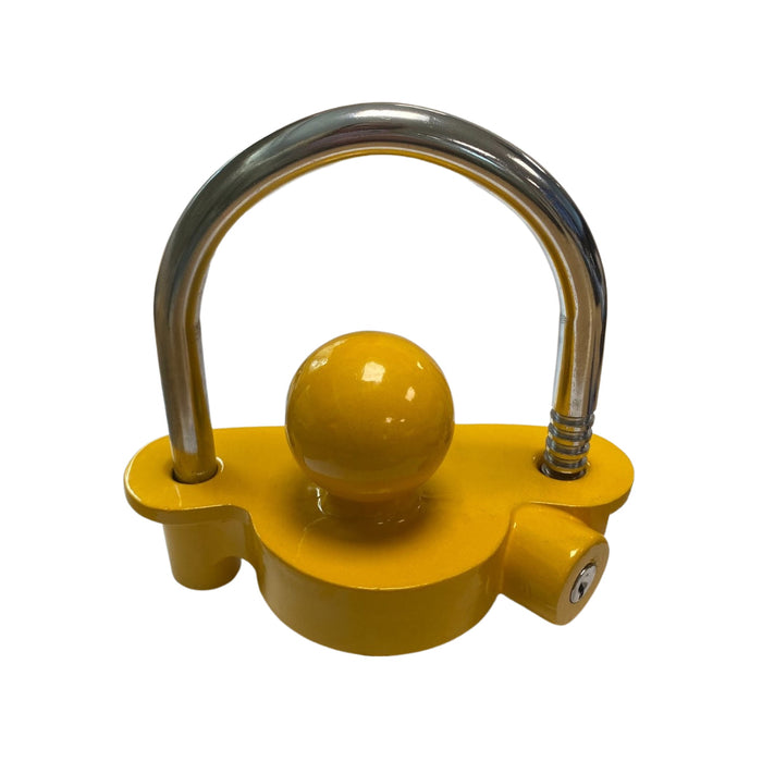 High Security Hitch Lock Caravan Trailer Hitch Coupling Tow Ball Lock Universal - UK Camping And Leisure