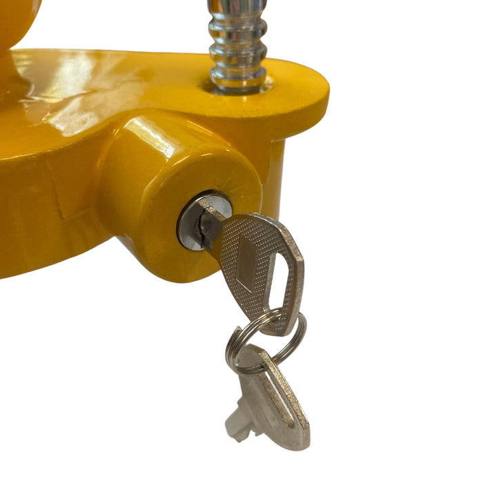 High Security Hitch Lock Caravan Trailer Hitch Coupling Tow Ball Lock Universal - UK Camping And Leisure