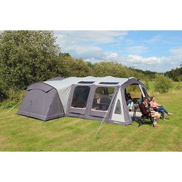 Outdoor Revolution Kalahari PC 7.0 7 Berth +2 Air Inflatable Tent 2022 with Footprint - UK Camping And Leisure