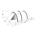 Outwell Tent Earth 5 Berth Pole Tent Outwell  - Dynamic Drive