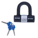 SAS Oxford Mini Shackle Disk 14mm Padlock Thatcham Approved Cable Ground Anchor SAS  - Dynamic Drive